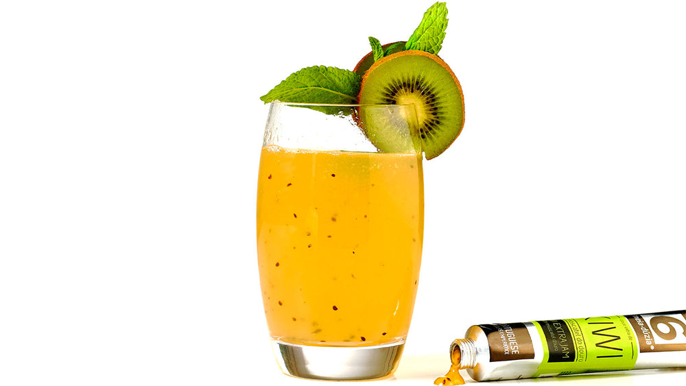 Cocktail de Kiwi com Moscatel do Douro 