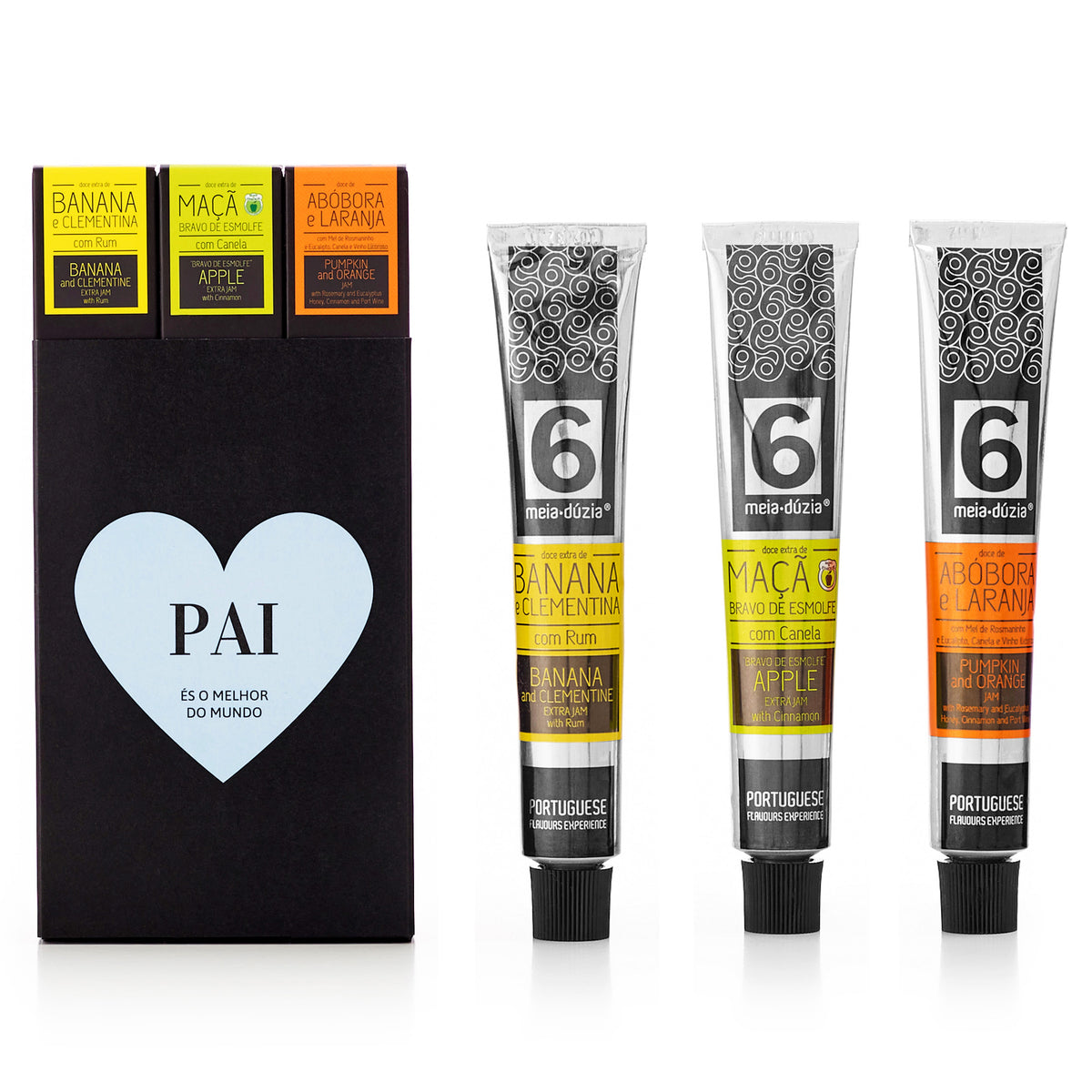 Pack 3 Artisanal Jams Fathers Day Meia Dúzia®